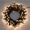 Lotti Luci di Natale 500 LED Bianco Caldo 20 mt