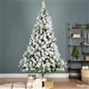 Kaemingk Albero di Natale Mississippi Imperial Innevato 270 cm