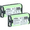 vhbw 2x Batteria per Sony BP-HP550-11 700mAh