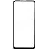 Cristallo Frontale Per Samsung Galaxy A21S Esterno Nero Display LCD
