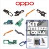 OPPO DOCK OPPO A17 CPH2477 CONNETTORE RICARICA MICRO MICROFONO +KITeCOLLA