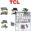 TCL DOCK TCL 30E 6127A 6127l CONNETTORE RICARICA MICROFONO FLAT +KITeCOLLA