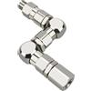 No 1/4 Z-Type Joint Paint Sprayer Pump Accessory 1/4 (M) X 1/4 Pollice (F) Z-S3435