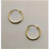 MR Orecchini Oro 18K 750 Mls. Anelli 13,1x2 MM.