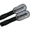 High Quality Luci LED luminose Lampada portaposteriore Bicicletta Elettrica 36V72V Segnale di