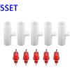 Acqua Abbeveratoio Automatico Drinker&fitting 5Set Pollame Capezzoli Portatile