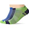 GSA 911448-53 620 calzini a taglio basso/confezione da 3 Calzini Uomo ASSORTMENT 53 Taglia 39-42