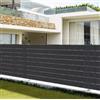 gardlov Frangivista Frangivento Balcone Giardino Cancello Fasce Strisce PVC Antracite
