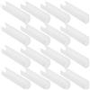 16 Pcs Morsetto Per Serra Clip Di Fascette Tubi in Pvc Da Giardino