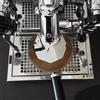 Testina di erogazione finitura legno per macchine espresso gruppo E61 con