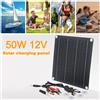 Pannello Solare Monocristallino Portatile 50W con Ventosa e Fibbie Montagna