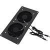 Ventilatore Solare Doppio Impermeabile 25W per Ventilazione Serra 3200 Giri 200