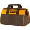 Ingco Borsa porta attrezzi da lavoro 16" Portautensili portattrezzi 14 Tasche Ingco
