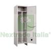 UTENSILERIA 1PZ ARMADIO SPOGLIATOIO SPORCO PULITO AD UNA ANTA MONTATO CM.50X50X180H. :