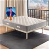 Materasso Matrimoniale 160X190 Cm MEMORY FOAM ORTOPEDICO H 24 Cm | Materasso Sem