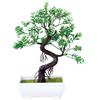 Pianta di fiori in seta artificiale compatta per decorazione scrivania LUCKY Str