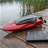 Barca Radiocomandata senza Fili Barca da Corsa RC con Luci LED ABS