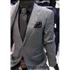 Sartoriale Abito Uomo Grigio Chiaro Sartoriale Fresco Lana Tasmania 46 48 50 52 54 56 58 60