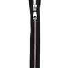 Prym 468504 S14 - Cerniera divisibile, 50 cm, colore: Nero/Rosa