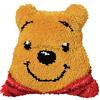 Vervaco Cuscino a Forma di Winnie The Pooh - Kit, Multicolore