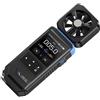 Anemometro Portatile Anemometro Professionale Triplo di Allarme per Uso