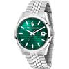 Maserati Orologio Uomo Maserati Attrazione Quadrante Verde R8853151027 NUOVO E ORIGINALE