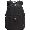 Amazon Basics Zaino per Laptop da Viaggio 17" Nero Borsa Porta PC Notebook Tracolla Uomo Donna