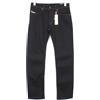DIESEL Waykee 0886Z Jeans Da Uomo W27/L32 Neri Stretch Dritti Con Bottone