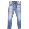 Diesel Jeans Slim Carrot Blu DIESEL Tepphar 0842H Uomo W27/L32 Stretch Con Bottone