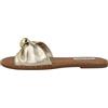 Steve Madden Dipsy-CNE Sandali Donna In Pelle Oro Slip-On