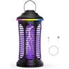 Regevo Lampada Antizanzare Elettrica 4000mAh Zanzariera Elettrica Trappola per Mosche