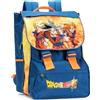 Franco Cosimo Panini Zaino Scuola Elementare Dragon Ball Goku Panini Estensibile Sdoppiabile Ragzzo