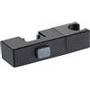 Supporto soffione doccia plastica ABS girevole regolabile per aste doccia quadra