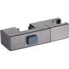 Supporto soffione doccia plastica ABS girevole regolabile per aste doccia quadra