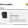 KLINGSPOR PAPIER ?CIERNY WODNY P 320 PS11A/50szt .