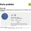 KLINGSPOR KR??EK 125 PS21FK 50szt. 320 METAL/INOX
