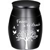 Mini Urna Commemorativa Motivo Albero Urna Commemorativa Finitura Lucida