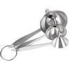 Set di imbuti in acciaio inossidabile 3 pezzi Set imbuto olio da cucina Filtro