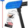 Tyroler Bright Tools Tyroler Lavavetri Telescopico Professionale 2 in 1 Bastone Telescopico per