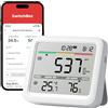 SwitchBot rilevatore di CO2 termometro ambiente interno con sensore CO2 ampio display