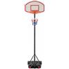 Canestro da Basket Regolabile Base Stabile Articoli Sportivi per Bambini,