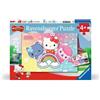 Ravensburger Kinderpuzzle 12001034 - Die besten Freunde - 2x24 Teile Hello Kitty