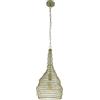 Eglo Colten - Lampadario a sospensione in acciaio, 60 W, colore: champagne