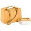 Guzzini - On The Go, Borsa Termica Grande con Contenitore 'Handy Bio' - Giallo Mango, 30x18xh30 cm - 12 Lt - 032916236