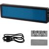 SODIAL LED Bluetooth Nome Badge Ricaricabile Segno Luminoso Display un Scorrimento7750