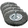 Bosch 2609256526 Spazzola a Disco per Trapani, Filo Ondulato, 6 x 8 x 50 mm (Confezione da 4)