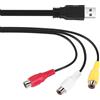 No da USB A 3RCA da USB Femmina A 3 Rgb Video AV Composito Converti7450