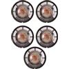 No 5 Pezzi 8 Ohm 0,25 W 29 Mm Altoparlante Chiusura Magnetica per Giocattolo E3470