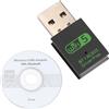 No 2X(Adattatore Bluetooth WiFi USB, Ricevitore Esterno di Rete Dual Band 6007092