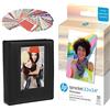 HP Pignone 2,3 x 3,4 Premium Zink Sticky Back Photo Paper (50 fogli) Starter Bundle